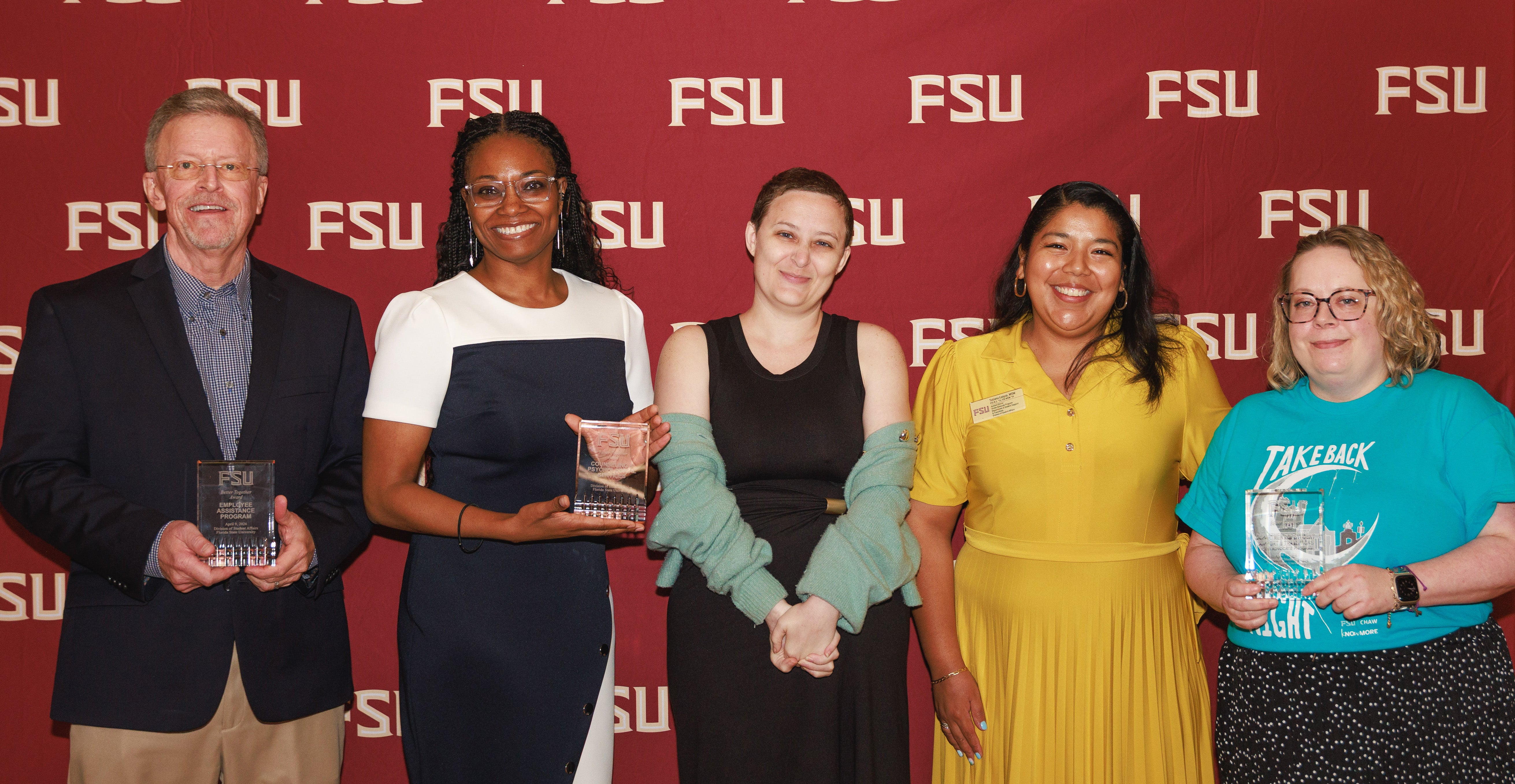 5 representatives from DSST, VAP, CAPS and EAP