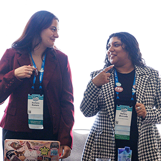 Photo of Stefany Moncada and Xiomara Romero