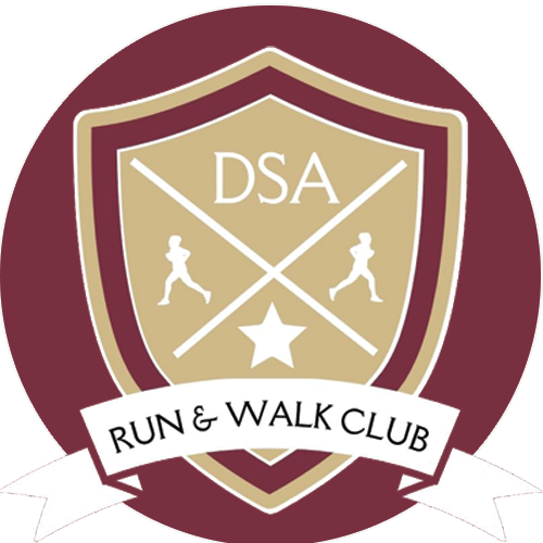 run and walk club icon