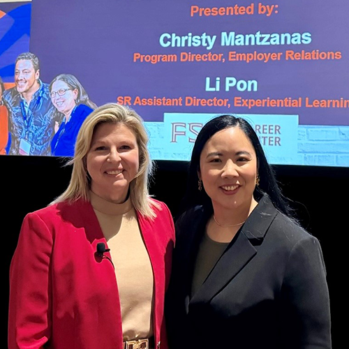 Christy Mantanzas and Li Pon