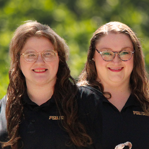 Grace Fennema and Brittany Stover